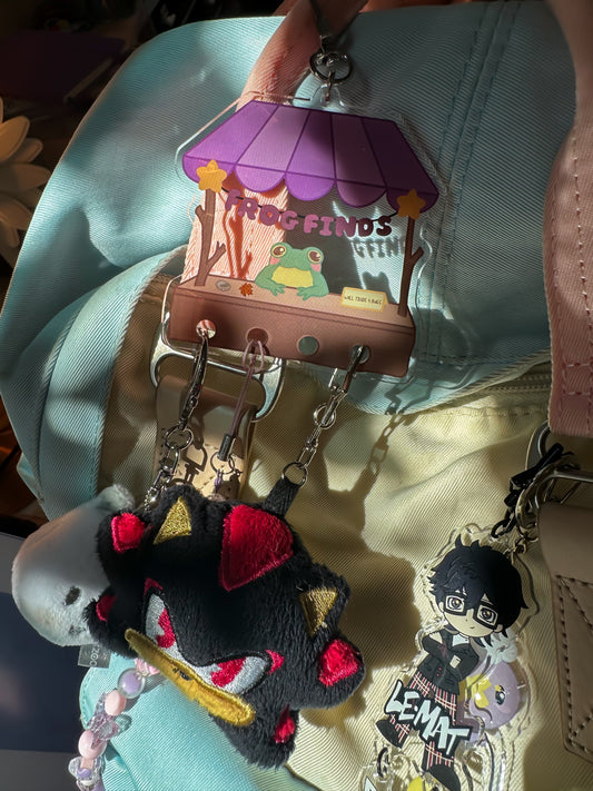 Frog Finds Keychain