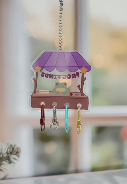 Frog Finds Keychain