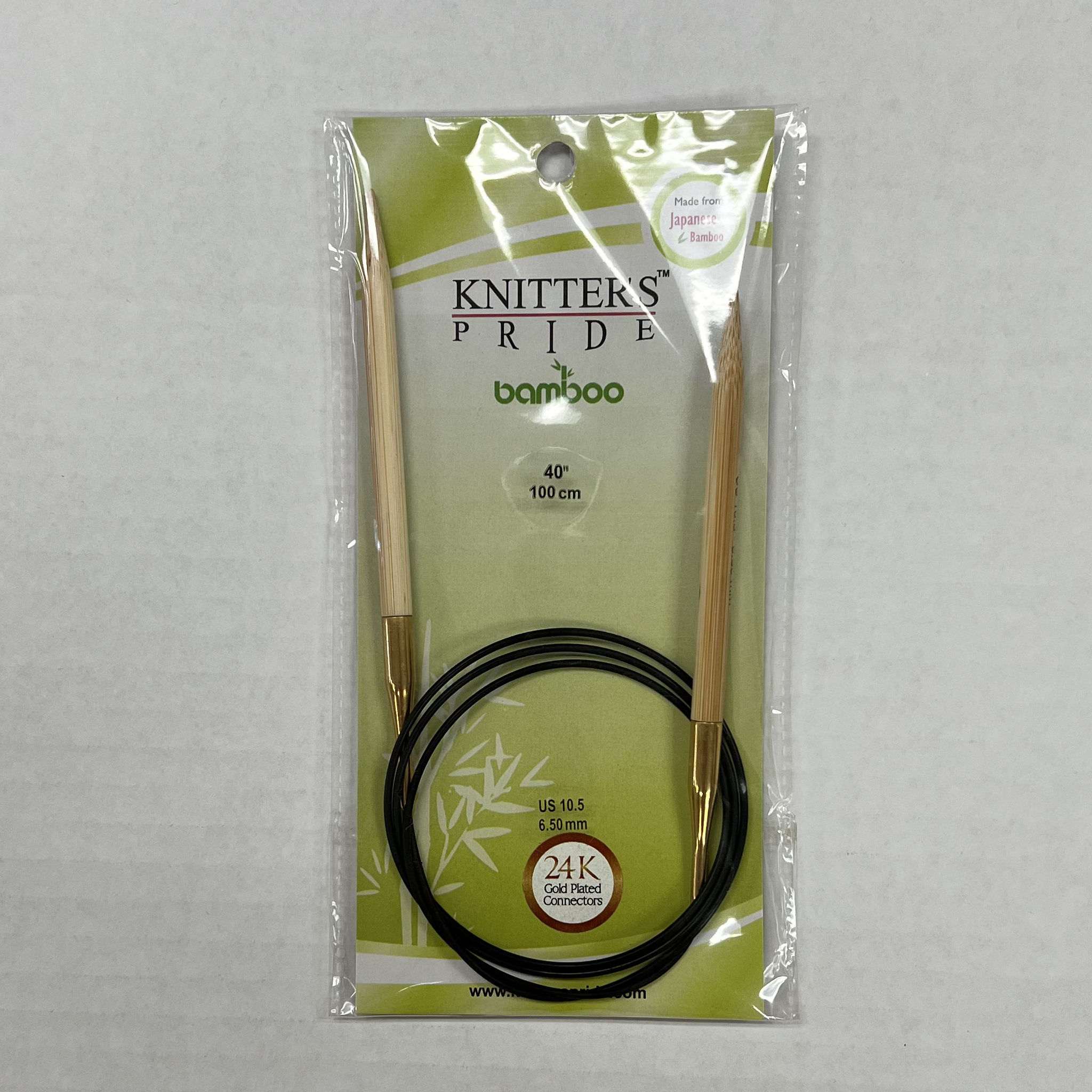 Pride　Stitching　Circular　A　Bamboo　–　6.50mm　Needles　Fixed　10.5　US　Knitter's　Witch
