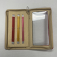 Knitters Pride - Zing Double Pointed Needle Set - 6in (15mm) - Red & Blue Pouch